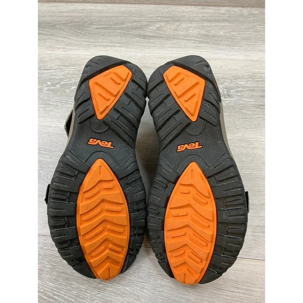 Teva Hudson Men's Sandals Bungee Cord Brown Suede Sport Hiking 9 Trail Shoes